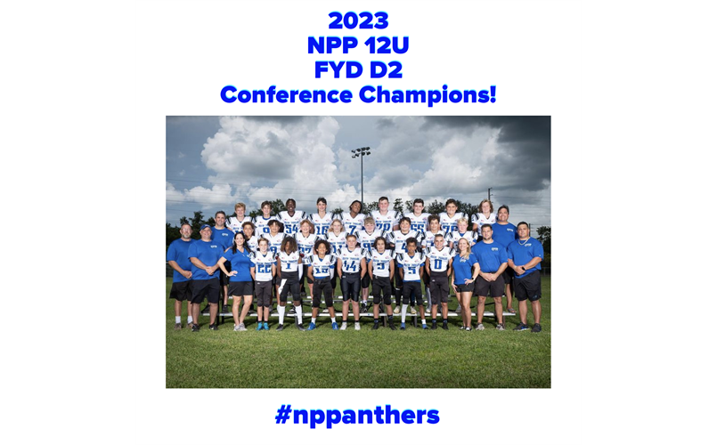 2023 12U FYD Conference Champions!